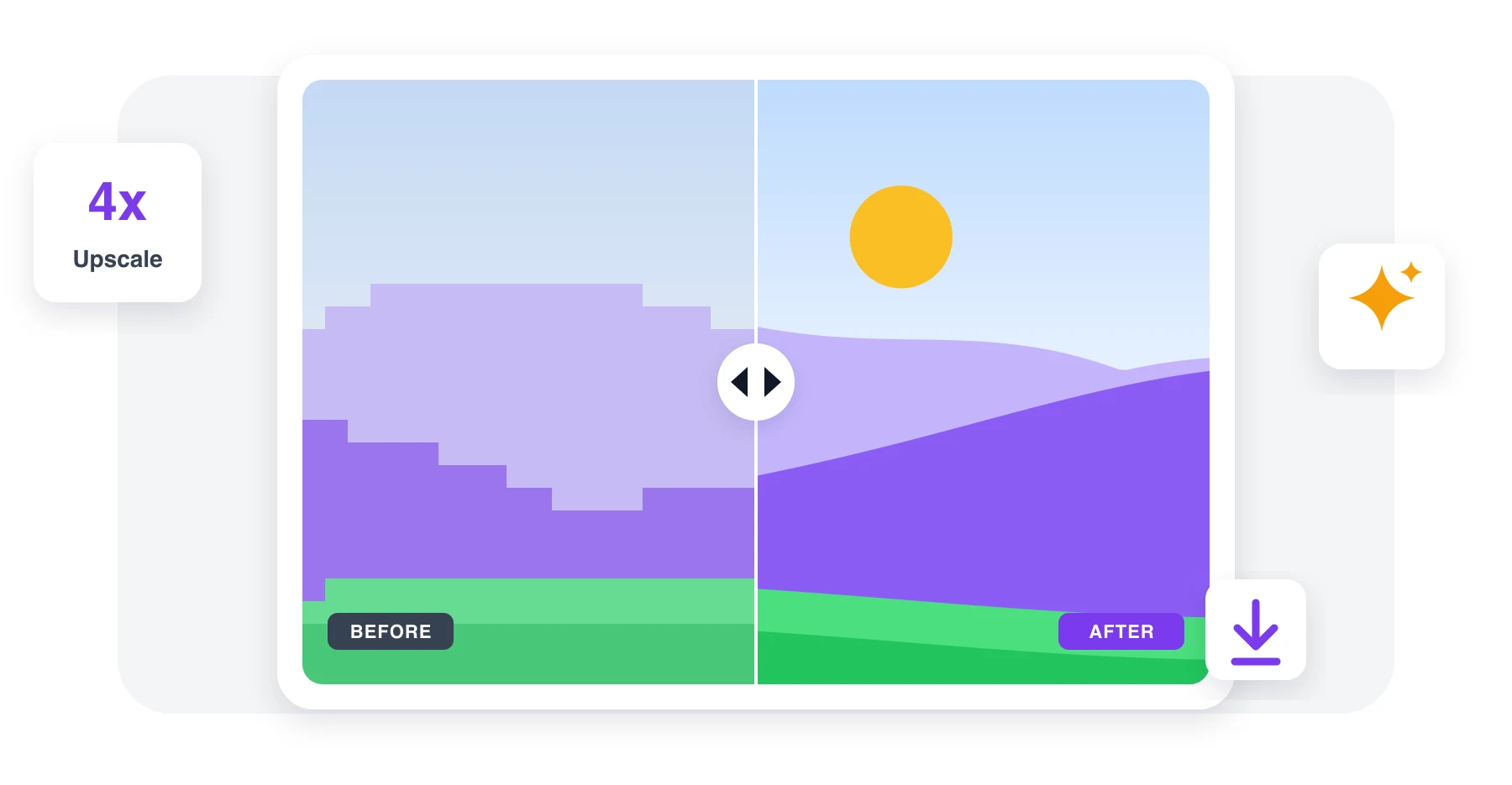 AI Image Enhancer — Upscale Photos 2x & 4x | PDF Paw