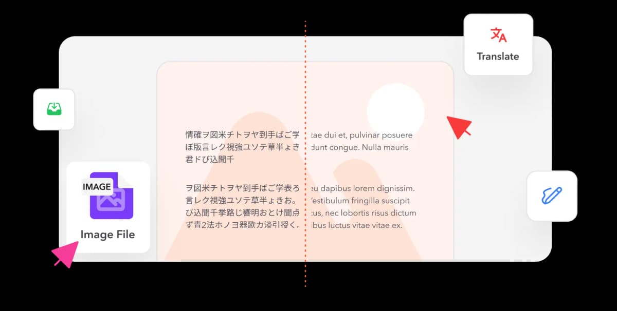 Traduci Immagini Online - Traduzione Foto AI per 100+ Lingue