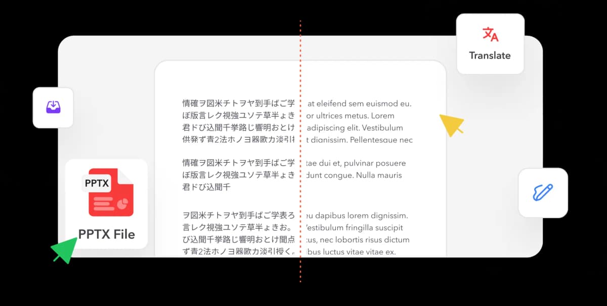 Traducir PowerPoint en Línea - Convierte Presentaciones PPTX a 100+ Idiomas